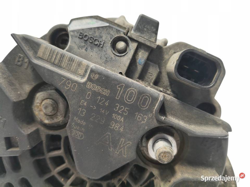 ALTERNATOR Opel Astra H Zafira B Meriva 16 16V lubelskie Chełm sprzedam