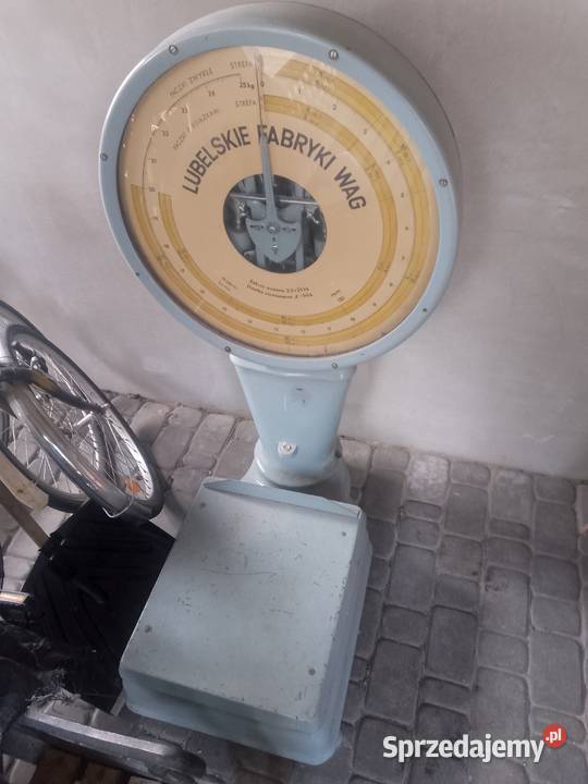 Waga 25 lubelskie fabryki wag Szastarka