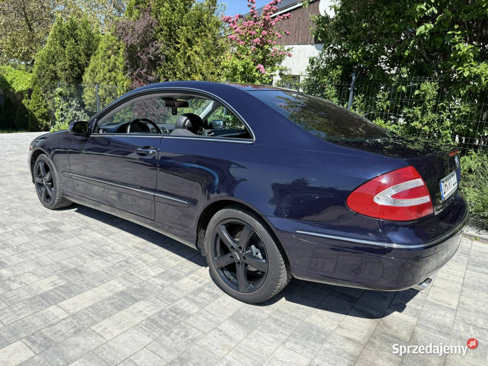 Mercedes CLK 200 zadbana 100 oryginalny przebieg wielofunkcyjna kierownica Poznań
