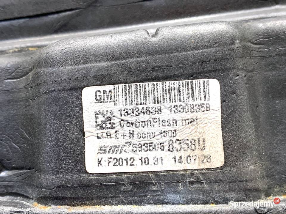 LUSTERKO PRAWY OPEL ASTRA J Hatchback 0915 osobowe sprzedam