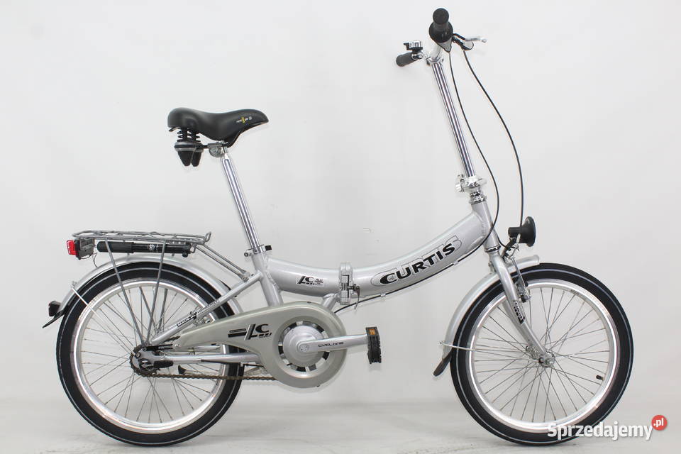 ALUMINIOWY ROWER SKŁADANY CURTIS KOŁA 20 3 BIEGI Miejskie Milicz