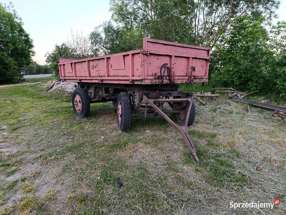 Sprzedam przyczepę Przyczepy rolnicze mazowieckie Siedlce