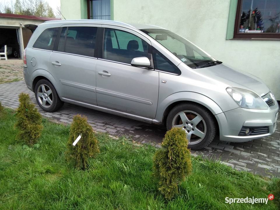 Tanio sprzedam samochód Opel Zafira prod 2007 1910cm3 Kamień Pomorski sprzedam