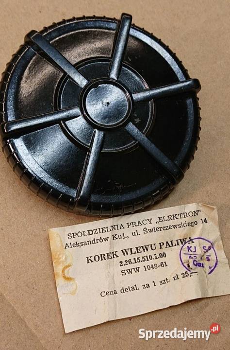 Korek wlewu paliwa zbiornika WSK 125175 Oryginał Łańcut