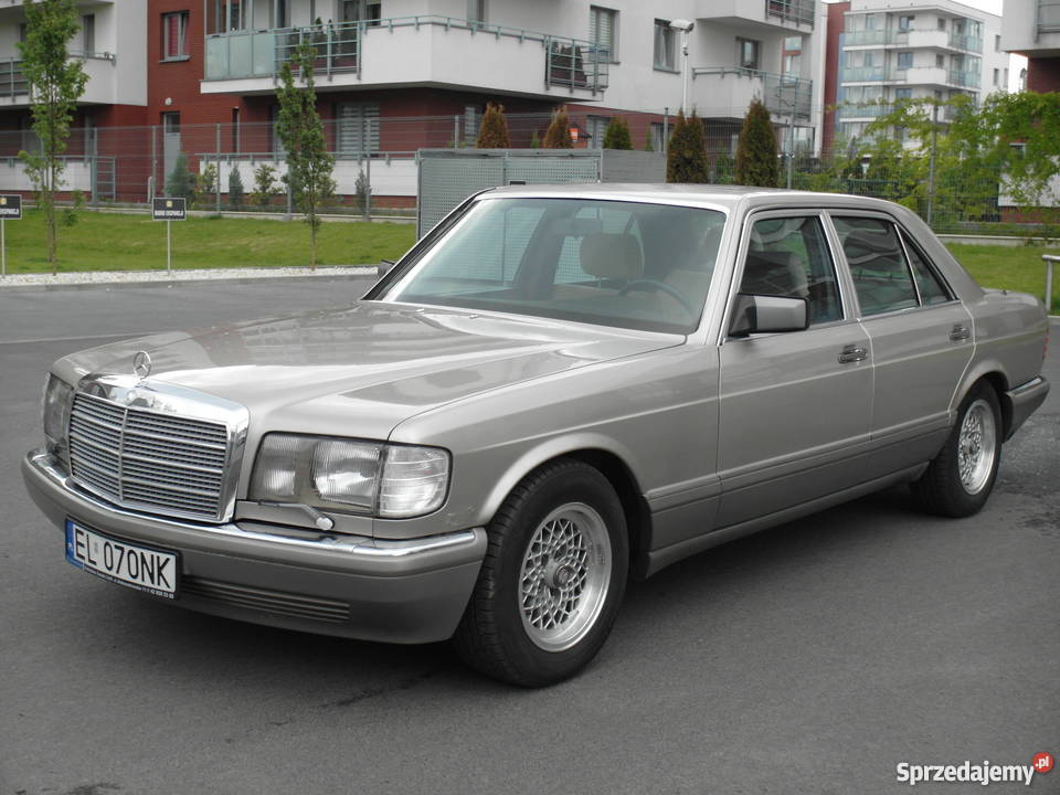Mercedes W126 420SE platynowy z ASR Łódź Sprzedajemy.pl