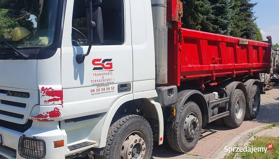 MERCEDES ACTROS 4141 8x4 Meiller Kipper 2s małopolskie