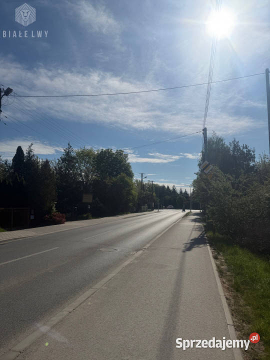 Grunt 1056m2 Nowa Wola Ignacego Krasickiego asfalt