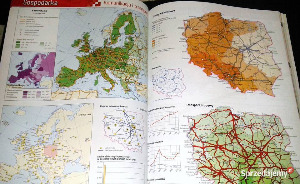 Szkolny atlas Polski ponad 590 ilustracji