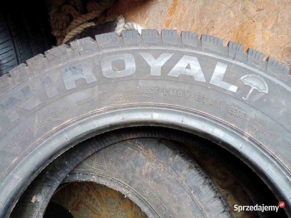 2 opony UNIROYAL 19570R15C ms Kielce