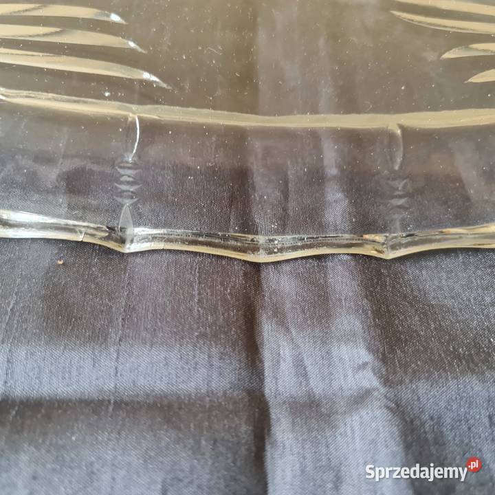 Szklany półmisek z okresu PRLu Warszawa sprzedam