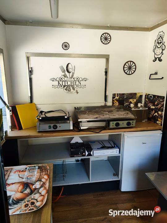 Przyczepa gastronomiczna food truck kurczak z Wrocław sprzedam