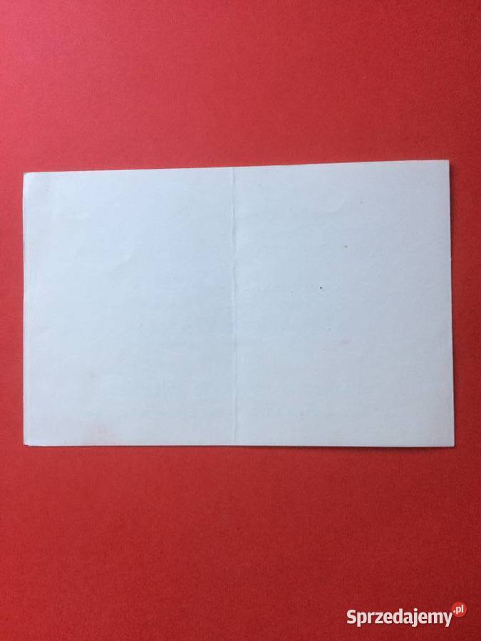 501 Zaproszenie Związek Harcerstwa Polskiego zachodniopomorskie Szczecin