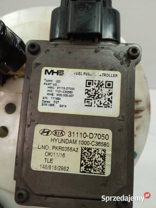 POMPA PALIWA PŁYWAK 16 GDI 31110D7050 Kia