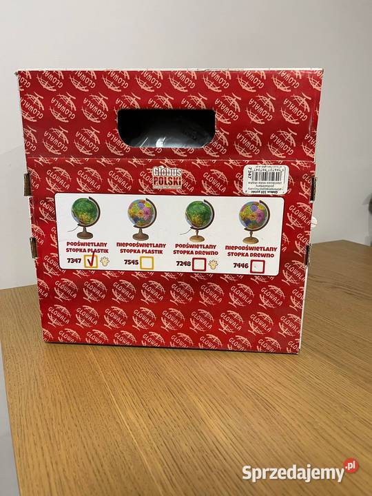 Globus 320mm mapa Polski administracyjno