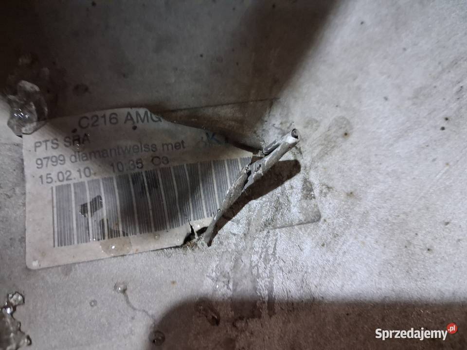 MERCEDES CL 216 AMG ZDERZAK PRZOD 0614 Części samochodowe Koszalin sprzedam