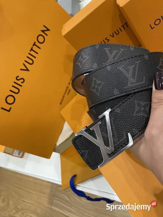 Pasek męski skórzany LV Louis Vuitton Monogram Rzeszów