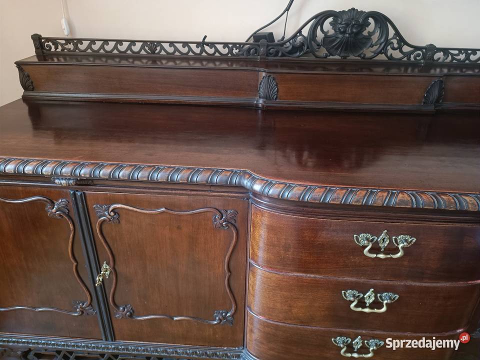 Kredenskomoda przedwojenna niższa Kredensy i witryny Łódź
