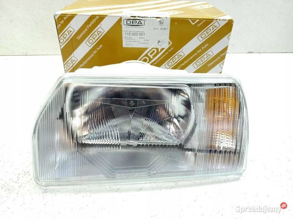 Skoda Favorit 19891994 REFLEKTOR LAMPA LEWA DPA Skarżysko-Kamienna