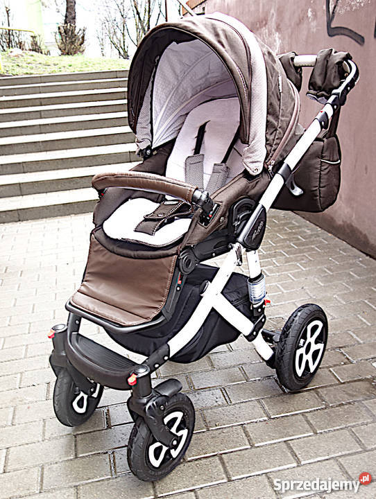 Wóżek 2w1 Adamex Barletta Stan brązowy/beżowy Łódź