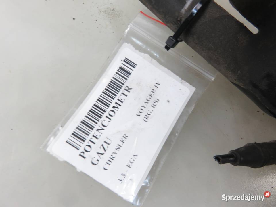 POTENCJOMETR GAZU CHRYSLER VOYAGER IV 33 osobowe