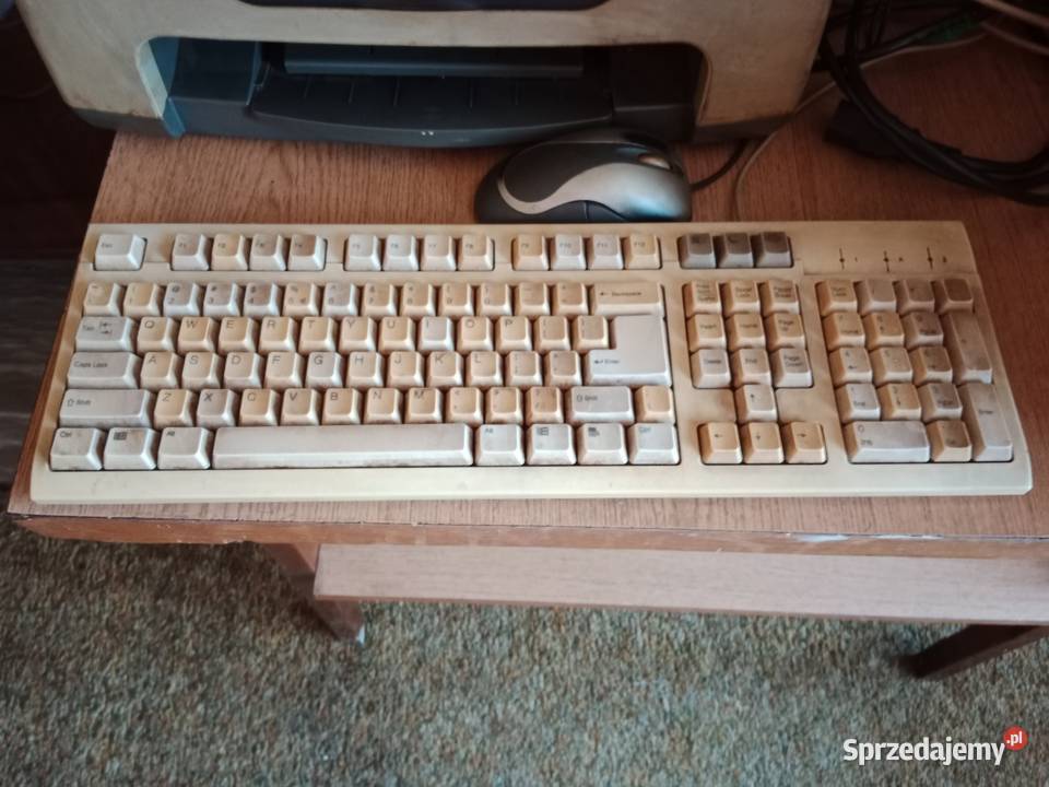 Stary Zestaw Komputerowy PC uszkodzony Komputery stacjonarne Ruda Śląska sprzedam