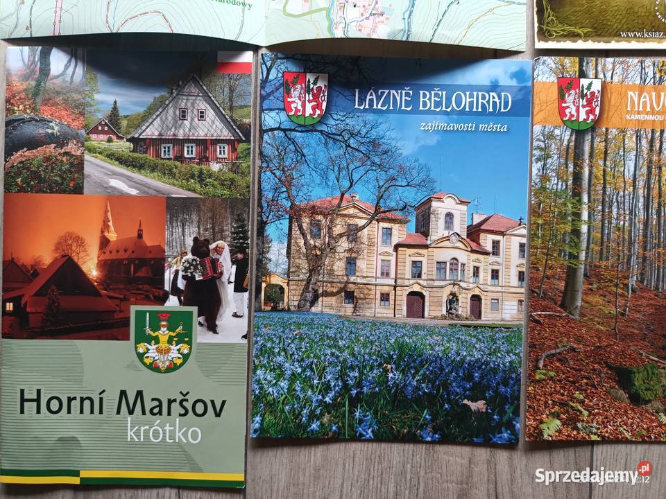 Foldery i mapki turystyczne z Karkonoszy i Wronki