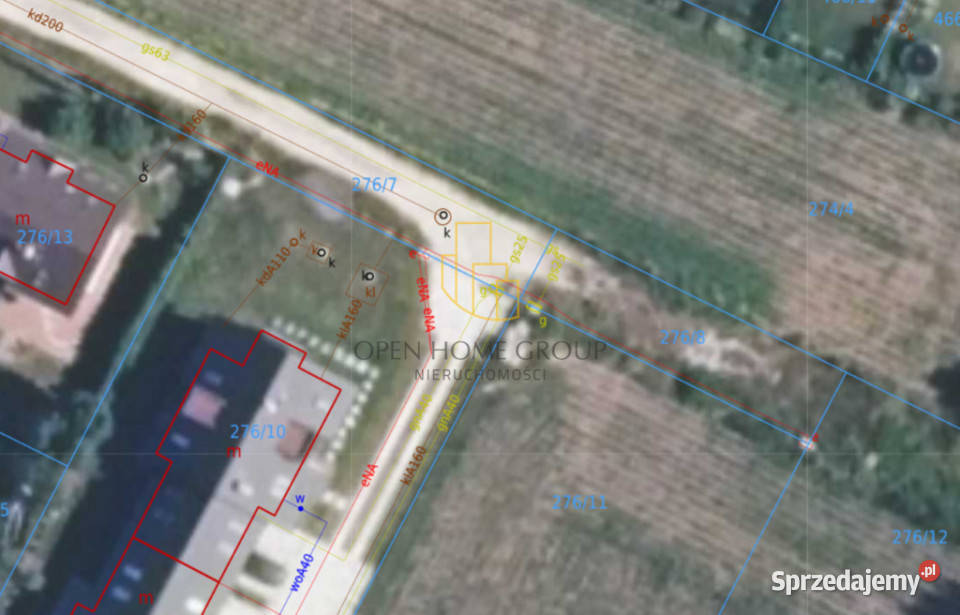 Żerniki Wrocławskie działka budowlana 1305 m2