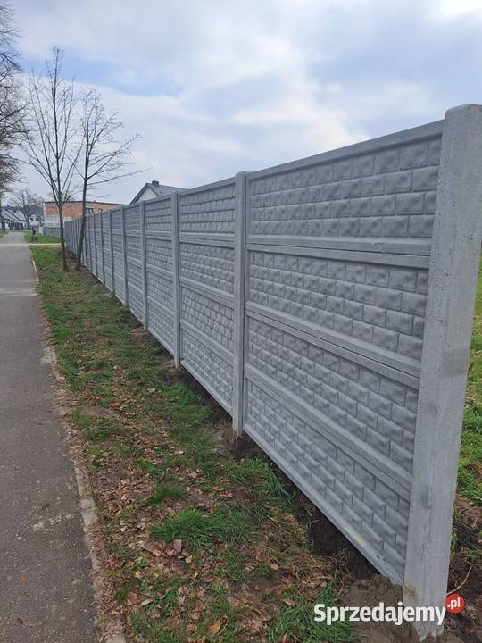 Ogrodzenia betonowe Środa Śląska