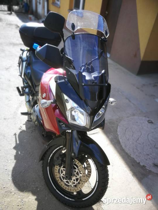 SUZUKI VSTROM DL 1000 doposażony kufry gmole czterosuwowy Białystok