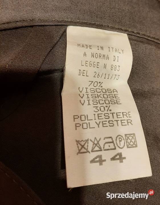 Cienkie letnie krótkie spodnie Włochy Warszawa