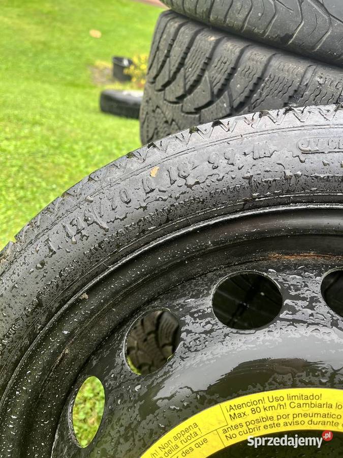 Koło dojazdowe audi vw 5x100 12570r18 małopolskie Nowy Sącz