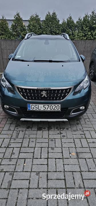 Piękny Peugeot 2008 poduszka powietrzna Słupsk