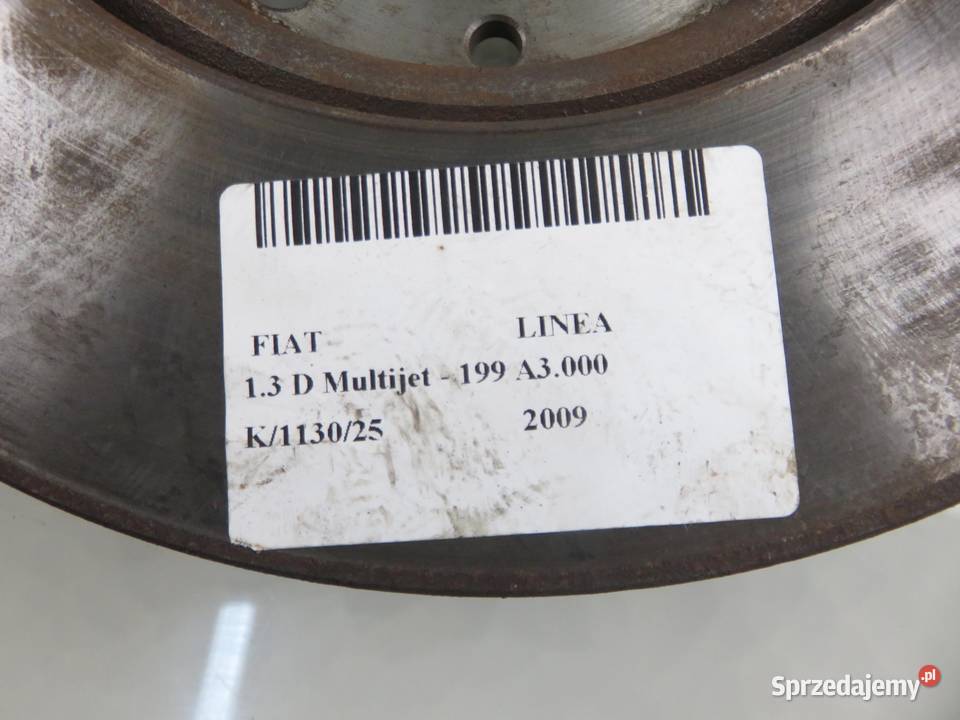 TARCZE HAMULCOWE PRZÓD FIAT LINEA 13 D Tarcze hamulcowe Układ hamulcowy