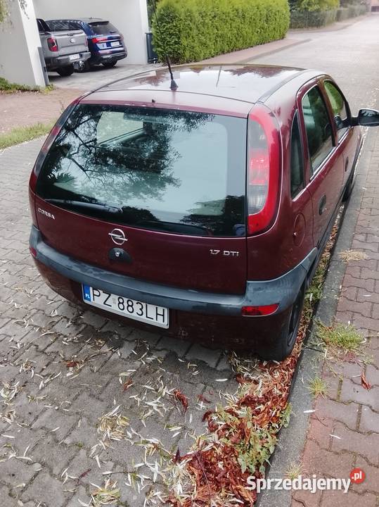 Opel Corsa 17 DTI diesel klima elektryka 2500 Corsa wielkopolskie Poznań
