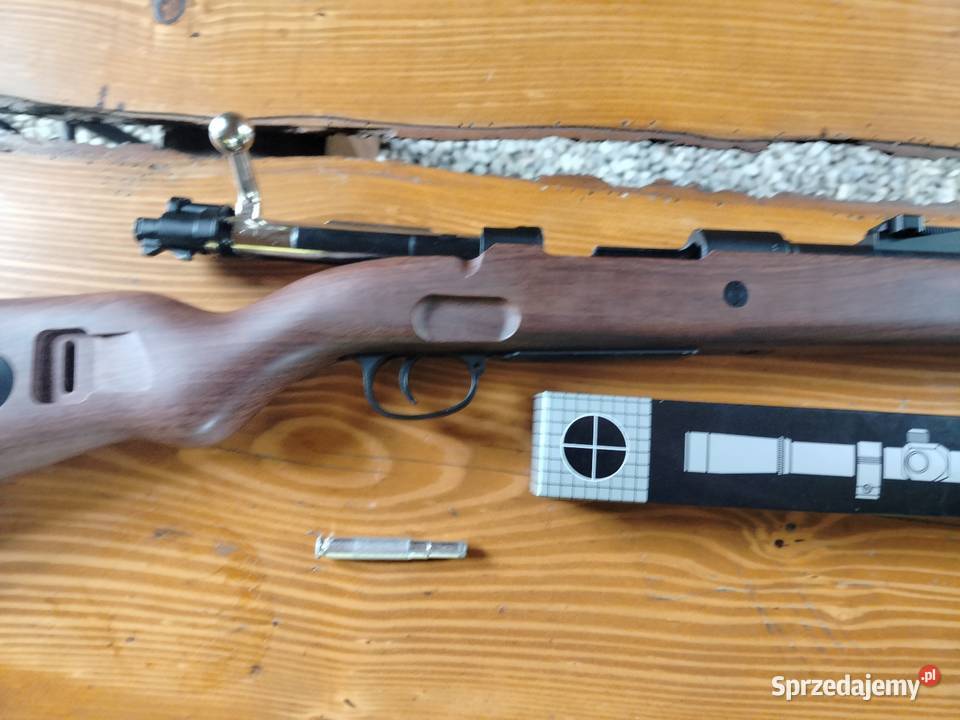 Replika ASG Karabinu kar98k na łuski z lunetą i Gorlice sprzedam
