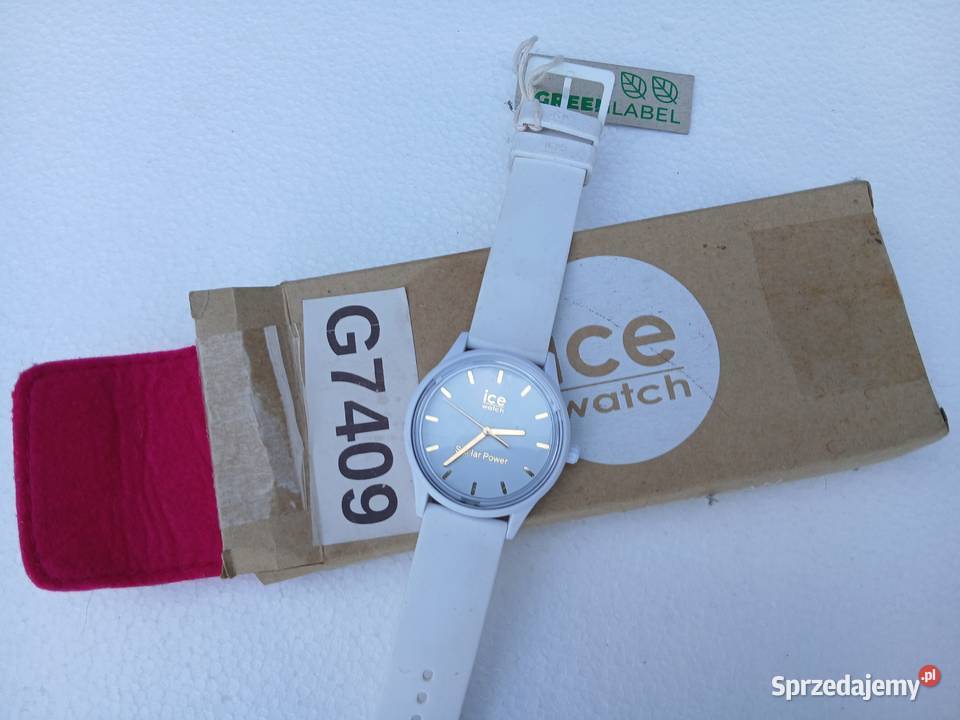 Zegarek damski ice watch solar power 018474 Szczerbice