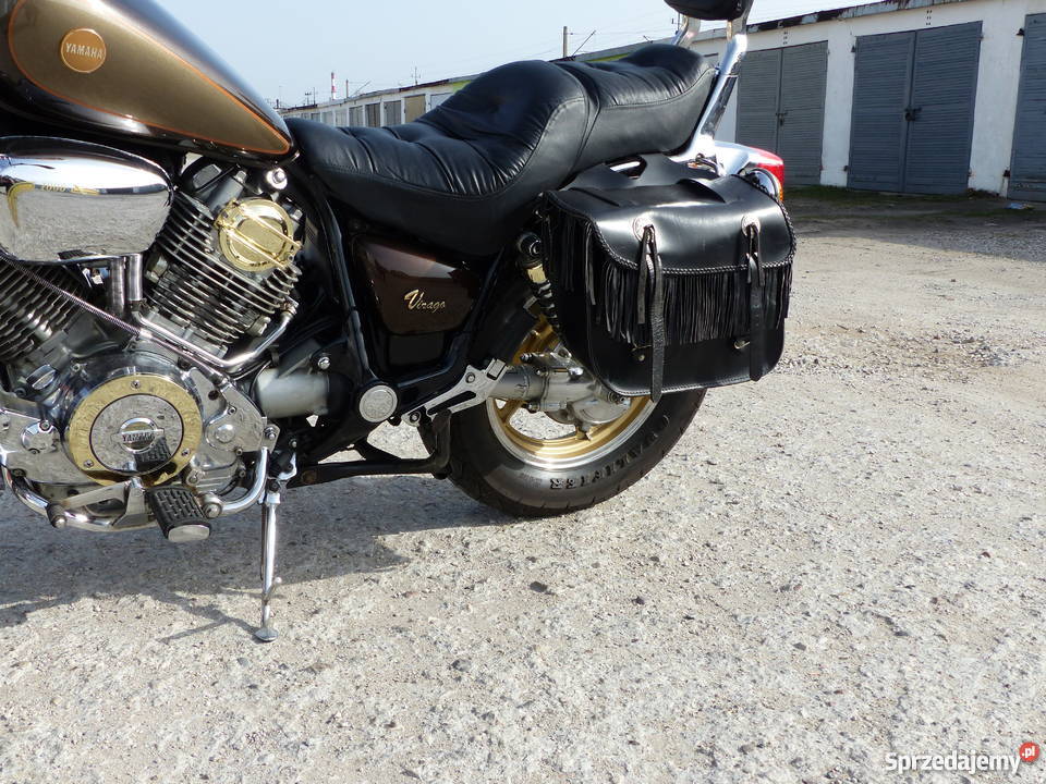 Piękna Yamaha Virago Gold Edition 1000 manualna Motoryzacja
