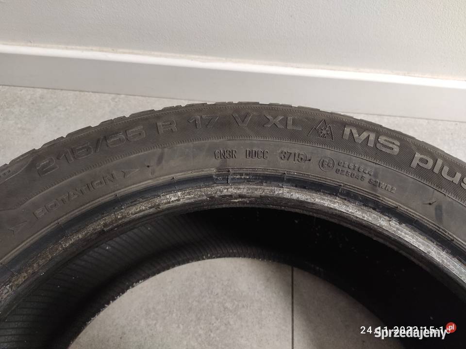 Opony zimowe 215x55xR17 98V UNIROYAL 4 215 Warszawa