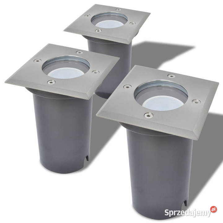Lampy najazdowe LED 3 kwadratowe WM42413 Dom i Ogród mazowieckie Warszawa