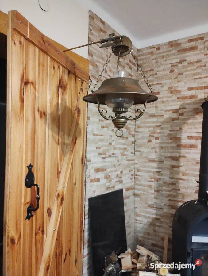 Lampa osłona miedziana Lampy Ełk