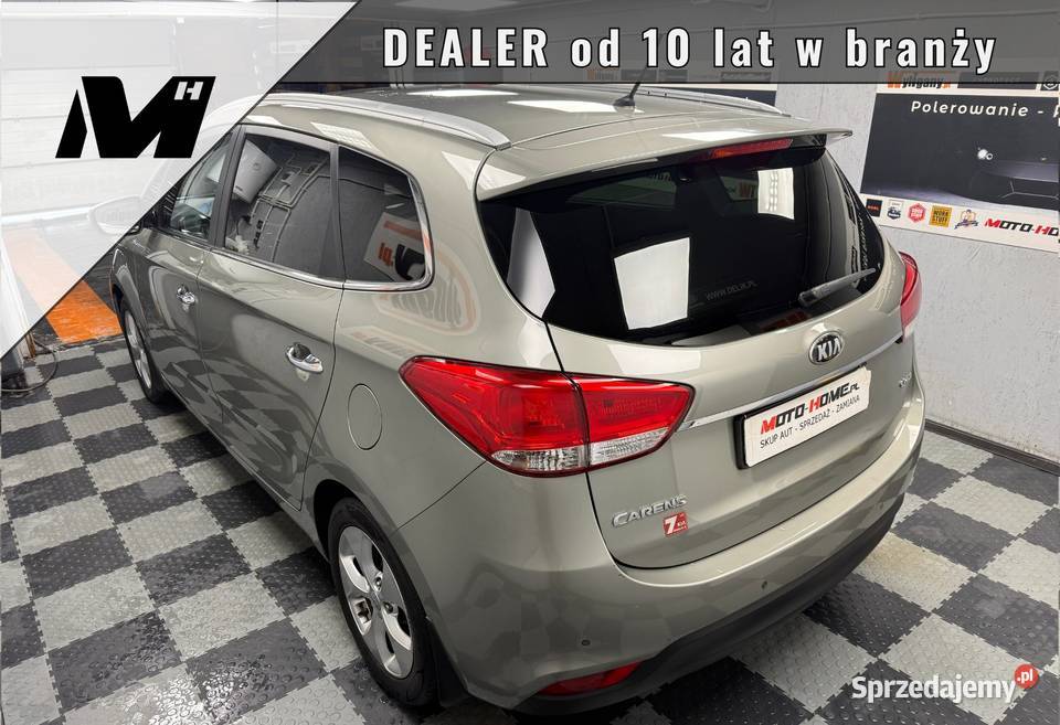 Kia Carens Salon 1 właściciel kamera FAKTURA VAT aluminiowe felgi Poznań