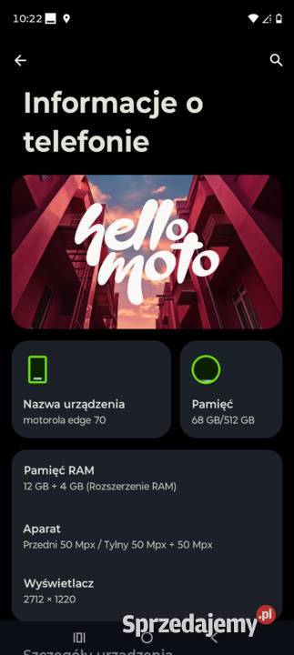 Motorola edge 70 5G 12512 pomorskie Słupsk
