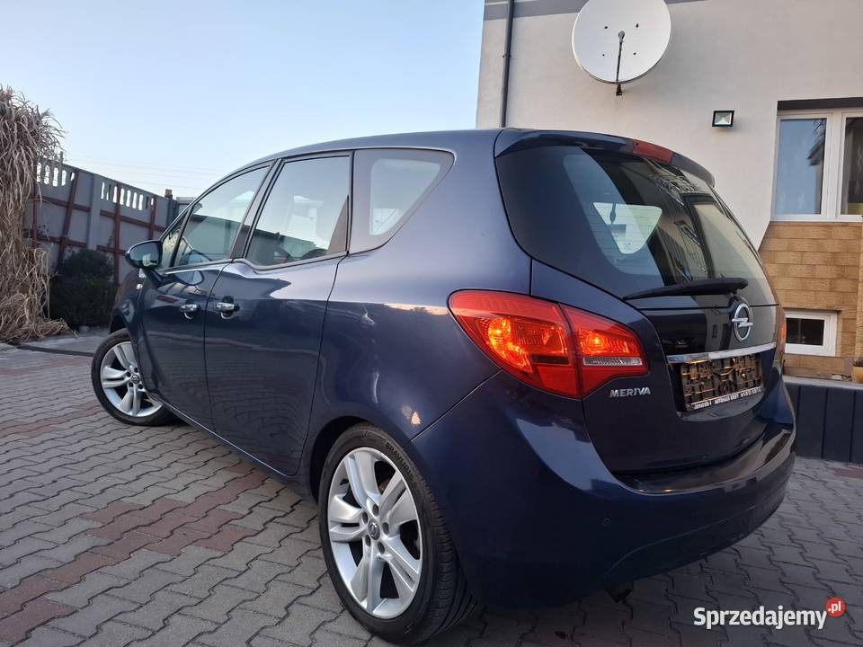 Opel Meriva14 BenzynaSerwisBogata wersjaZadbany ogranicznik prędkości Bodzentyn