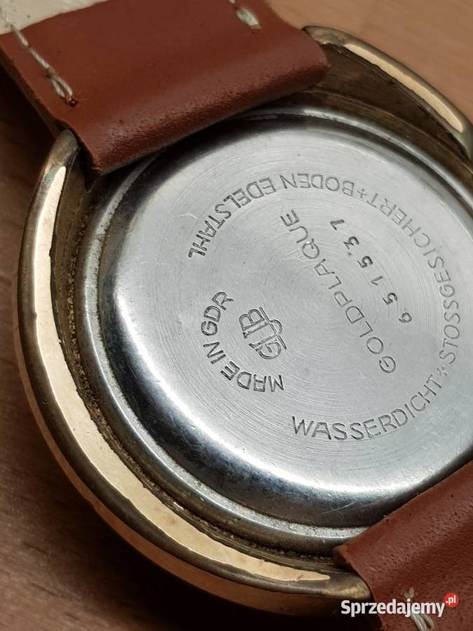 Vintage zegarek GUB Glashutte Spezimatic Chorzów