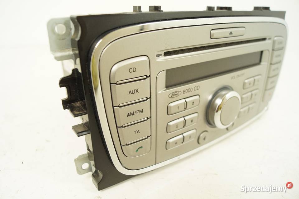 Radio 6000 CD Ford SMax 8S7T18C815AC Z Kodem AS1.90158