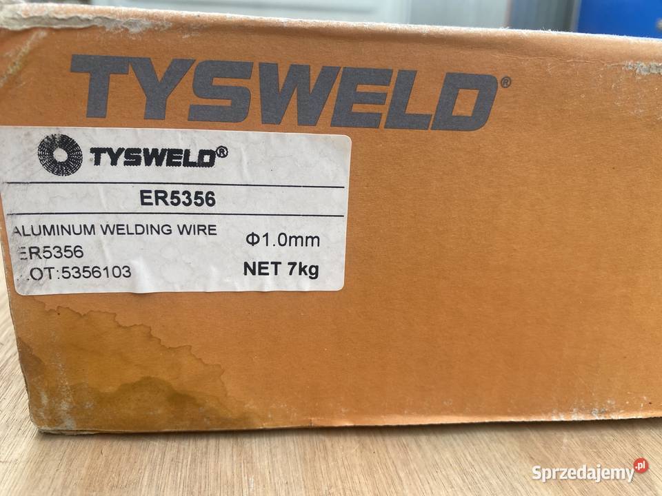 TYSWELD ER5356 10 7 aluminium drut podkarpackie Dębica