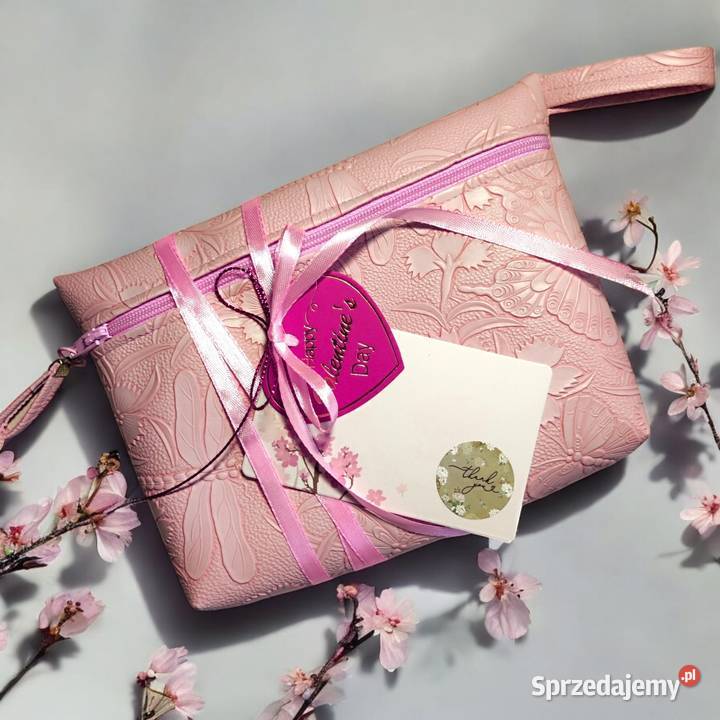 BAG 02 Kosmetyczka pudrowy róż Wolbrom uroda