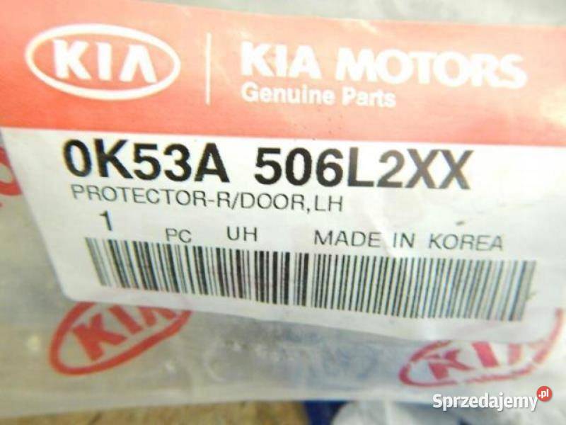 LISTWA DRZWI LEWY TYŁ KIA SEDONA 0105 ORYGINAŁ