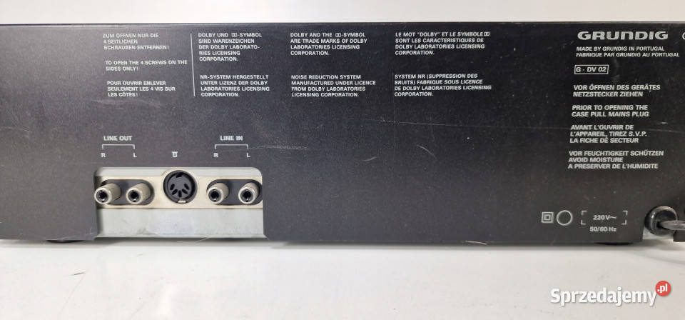 Magnetofon Cassette Deck Grundig CF35 CF 35 Międzychód