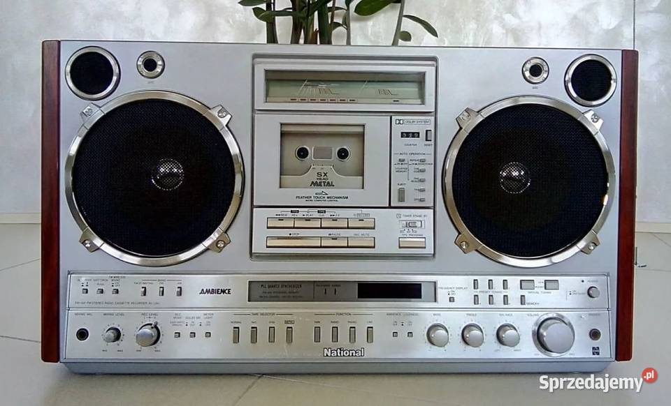 National RX 7200 Rare Vintage Boombox